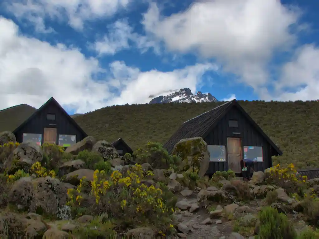 Kilimanjaro Marangu Route A-frame hut accommodation